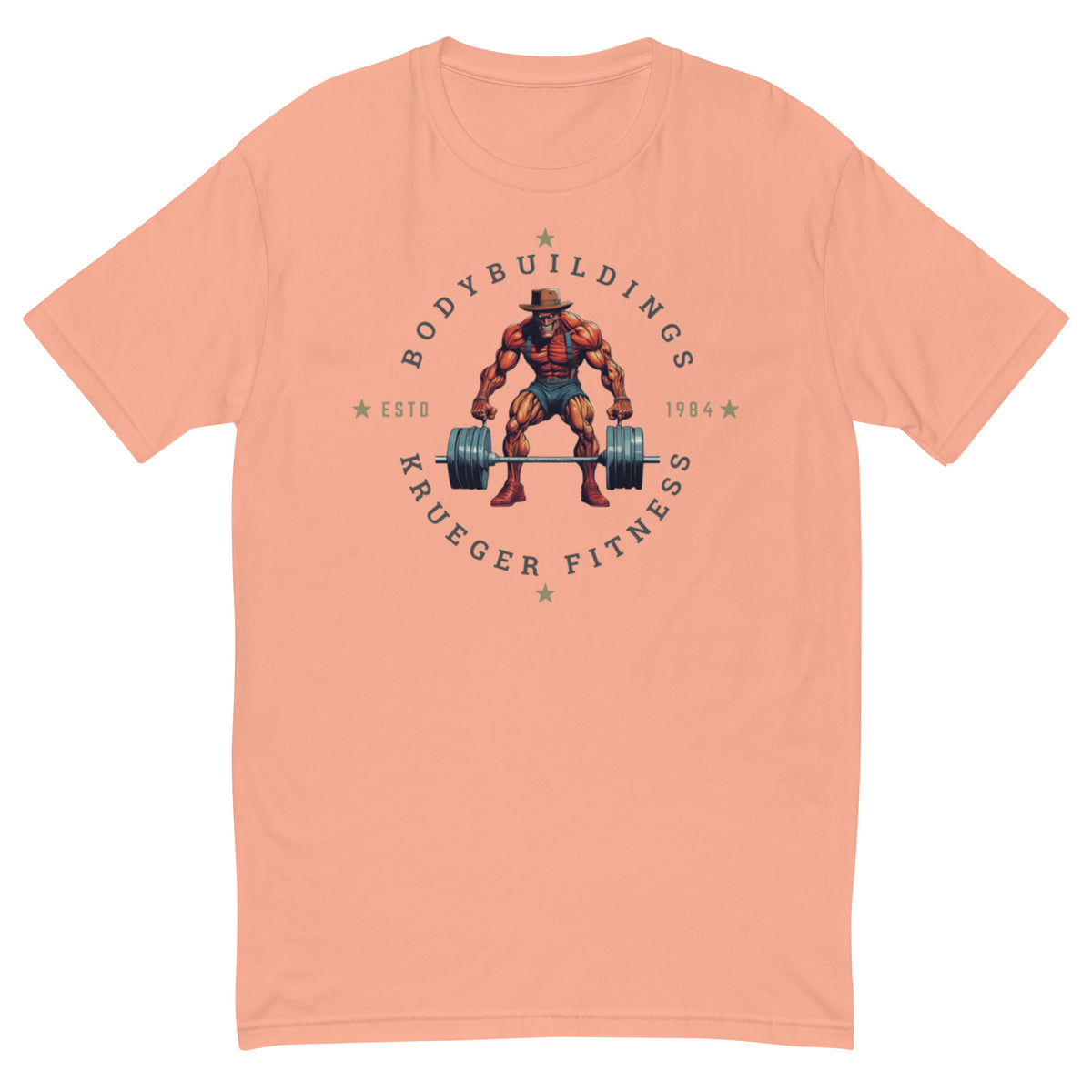 Krueger Bodybuilding Short Sleeve T-shirt