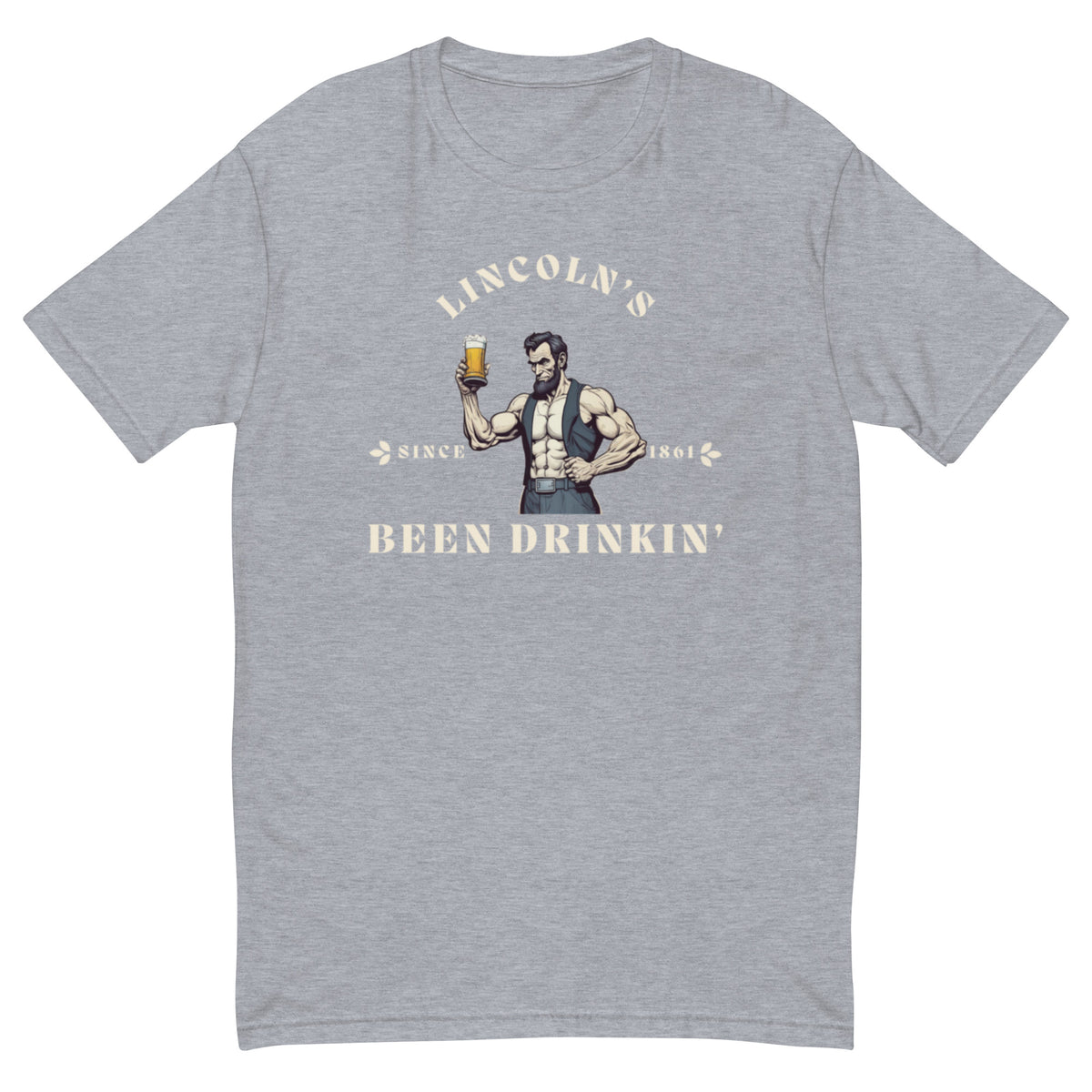 Drink With Abe Short Sleeve T-shirt