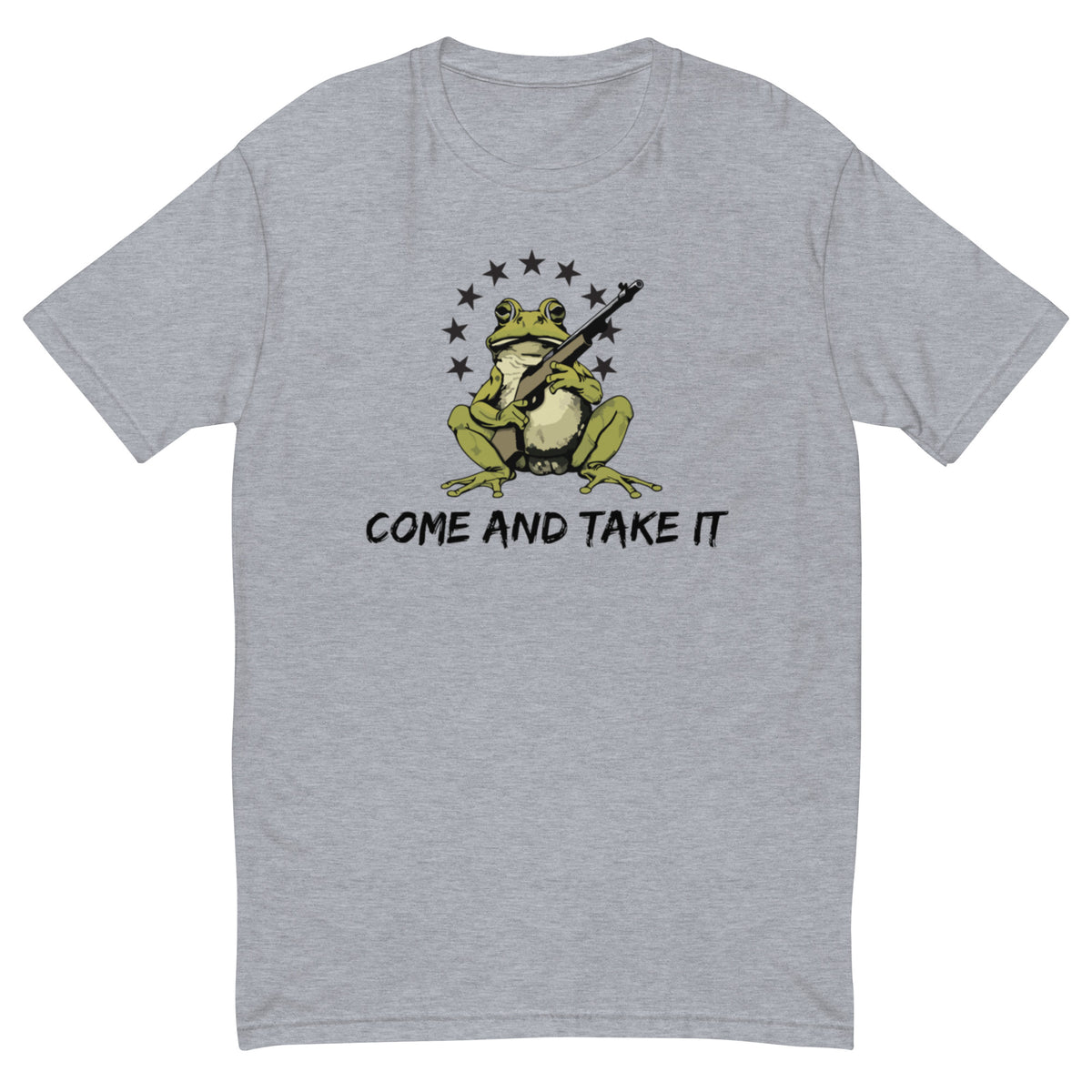 Come Take It American Frog Short Sleeve T-shirt