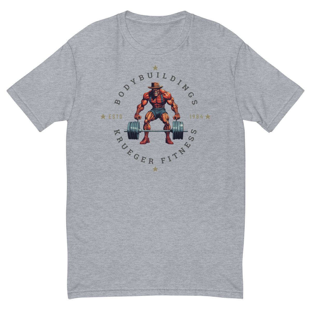 Krueger Bodybuilding Short Sleeve T-shirt