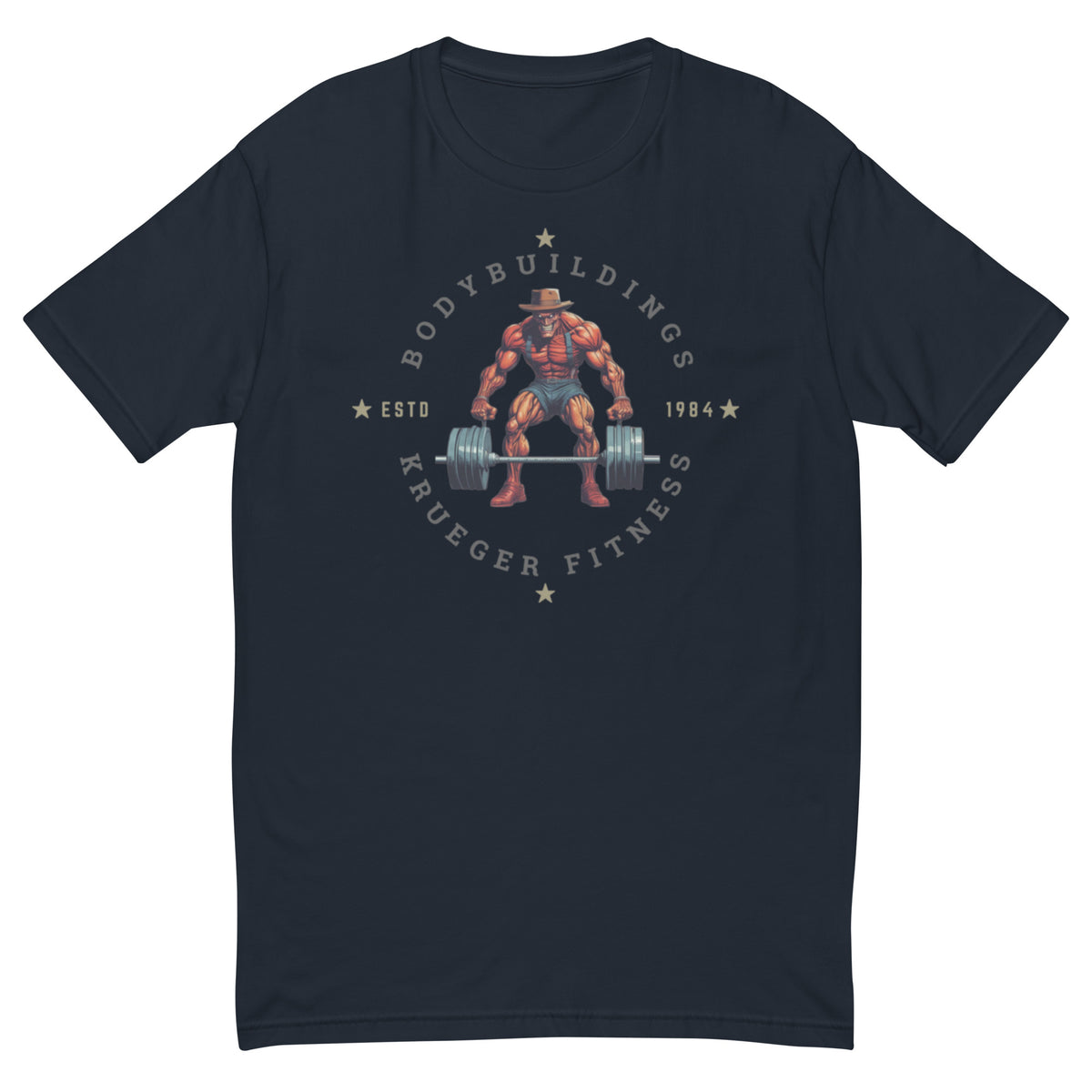 Krueger Bodybuilding Short Sleeve T-shirt