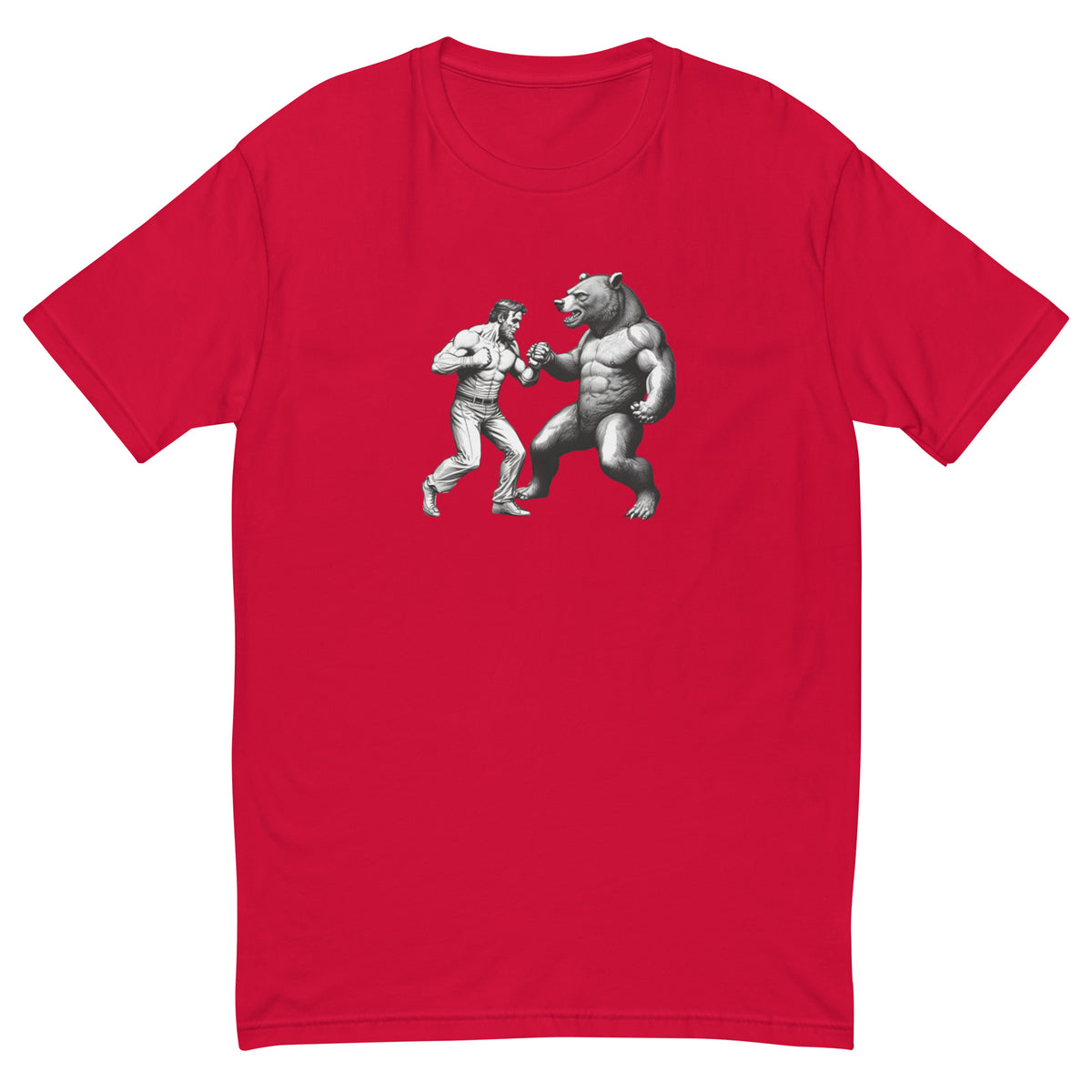 Bear Fight Short Sleeve T-shirt