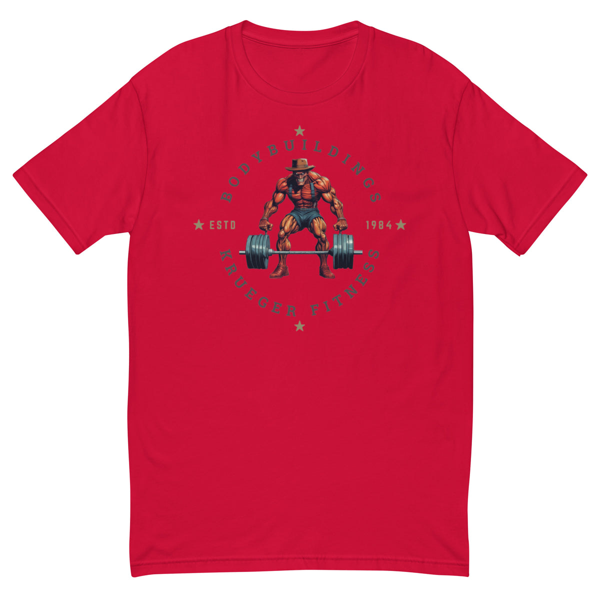 Krueger Bodybuilding Short Sleeve T-shirt