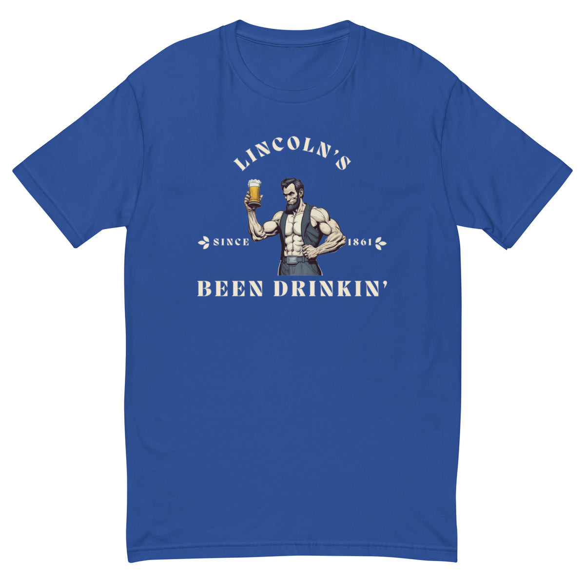 Drink With Abe Short Sleeve T-shirt