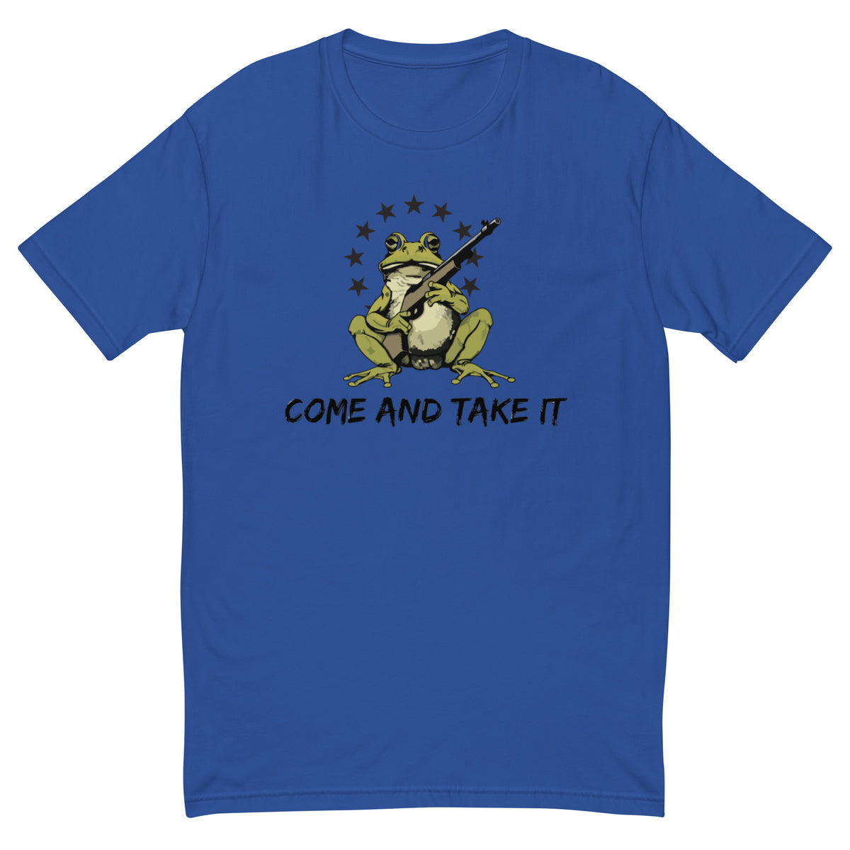 Come Take It American Frog Short Sleeve T-shirt
