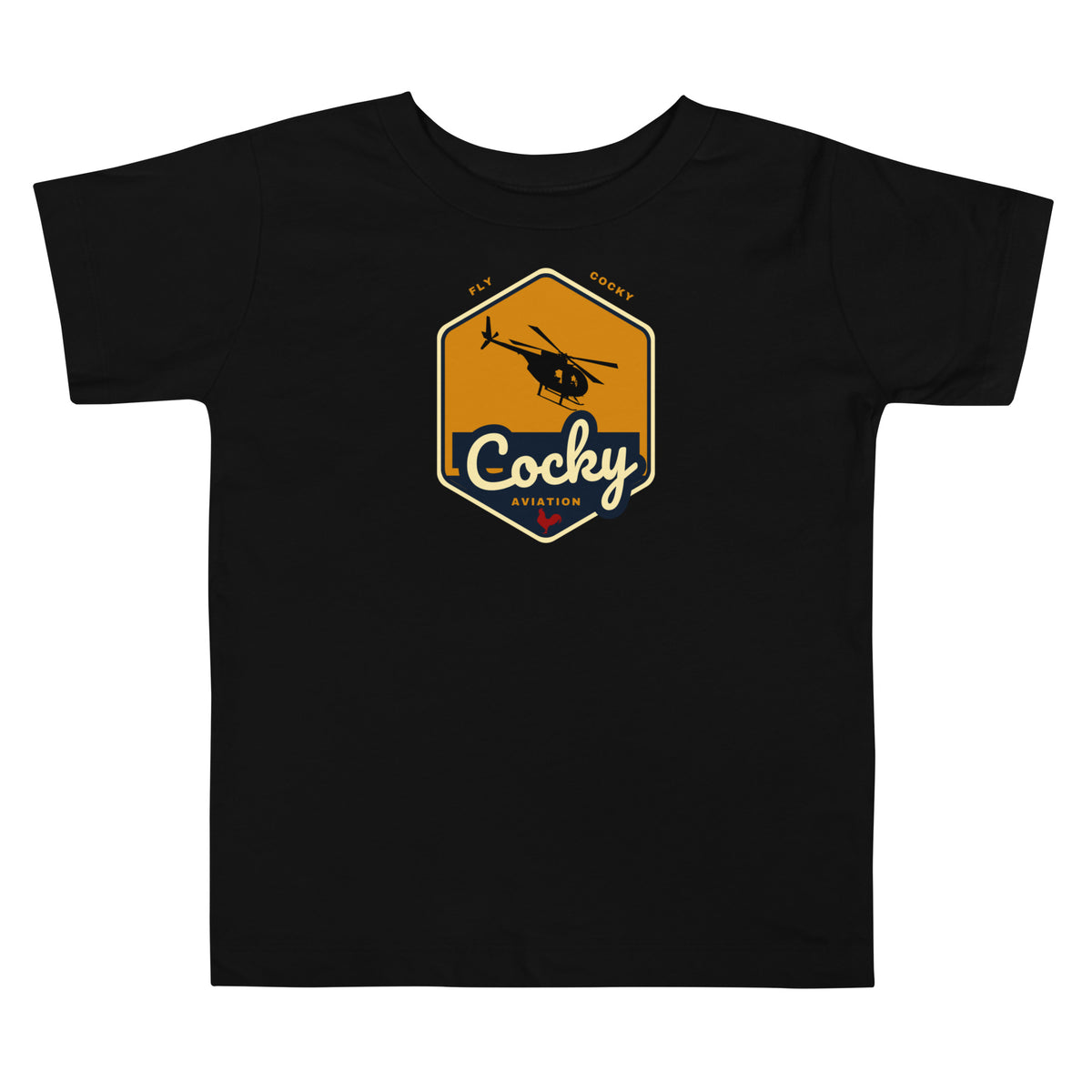 Cocky 6 Toddler Short Sleeve Tee