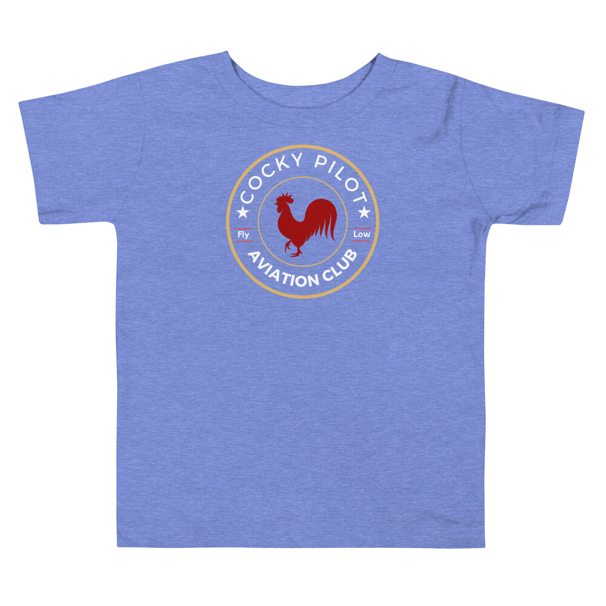 Cocky Pilot Club Toddler Short Sleeve Tee