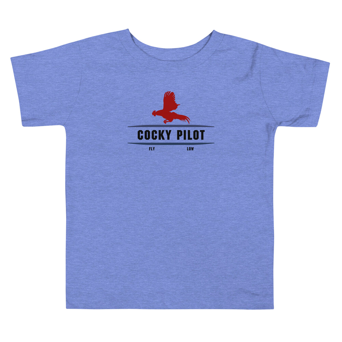 Fly Like The Chicken Toddler Short Sleeve Tee
