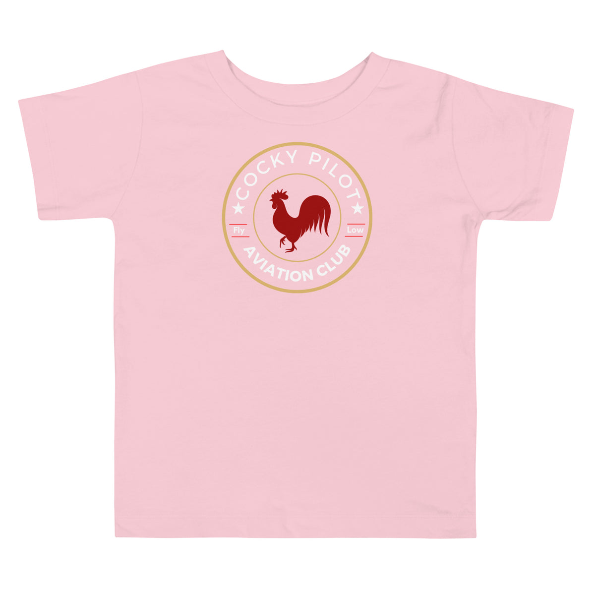 Cocky Pilot Club Toddler Short Sleeve Tee