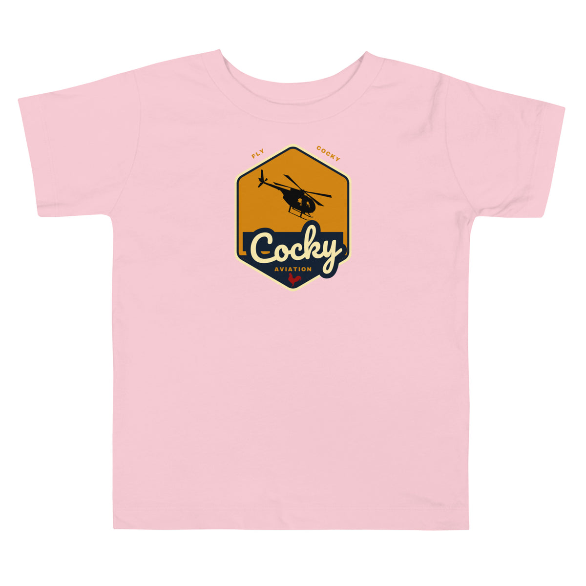 Cocky 6 Toddler Short Sleeve Tee