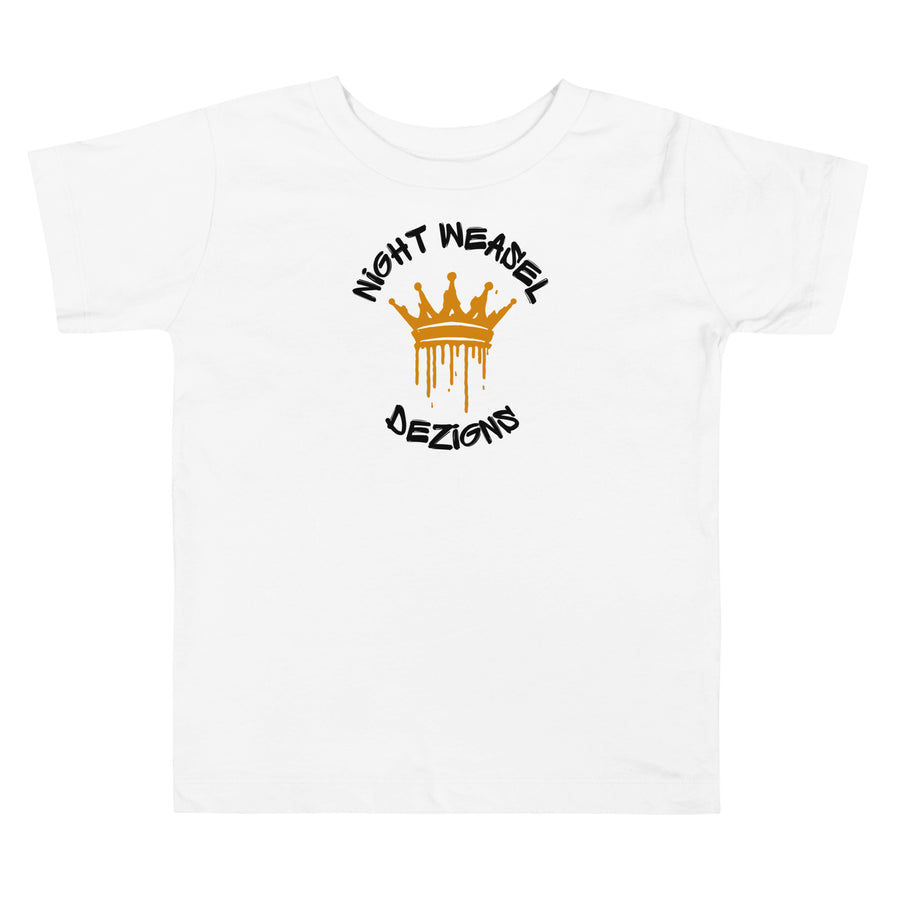 Small King Toddler Short Sleeve Tee