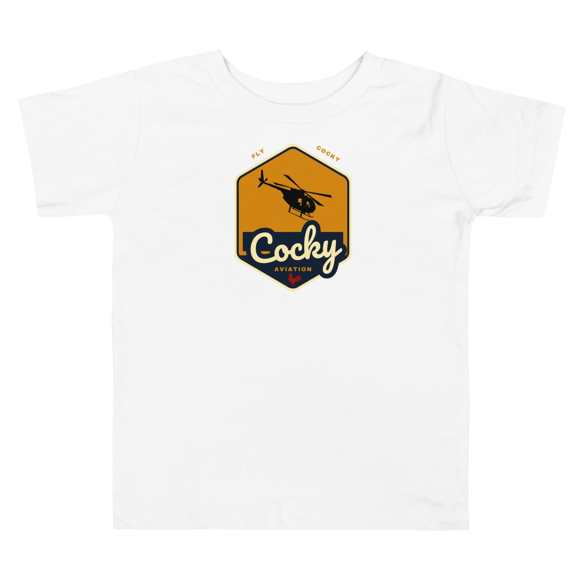 Cocky 6 Toddler Short Sleeve Tee