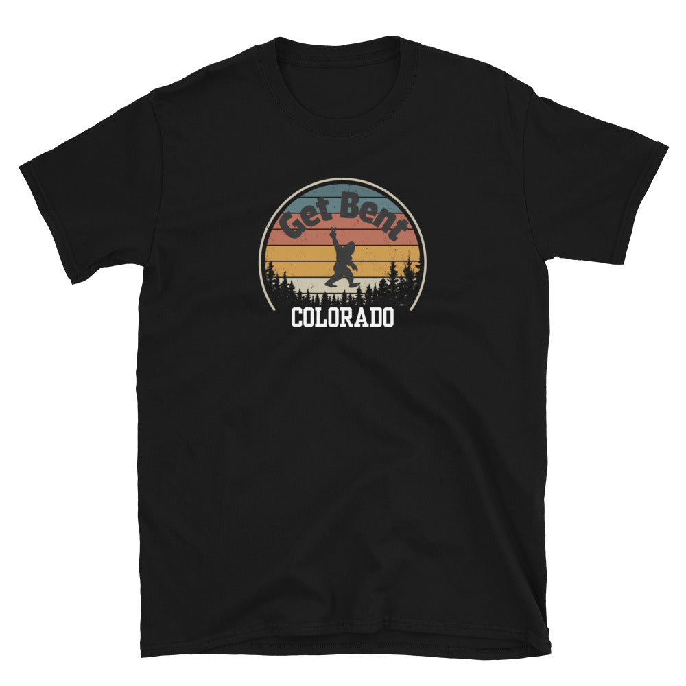 Get Bent Sasquatch Short-Sleeve Unisex T-Shirt