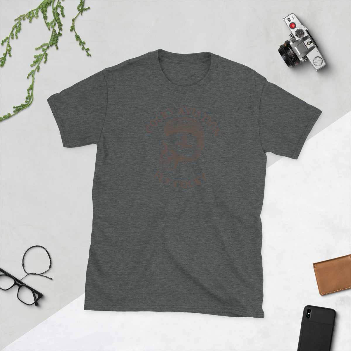 Fly Cocky On The Mind  Short-Sleeve Unisex T-Shirt