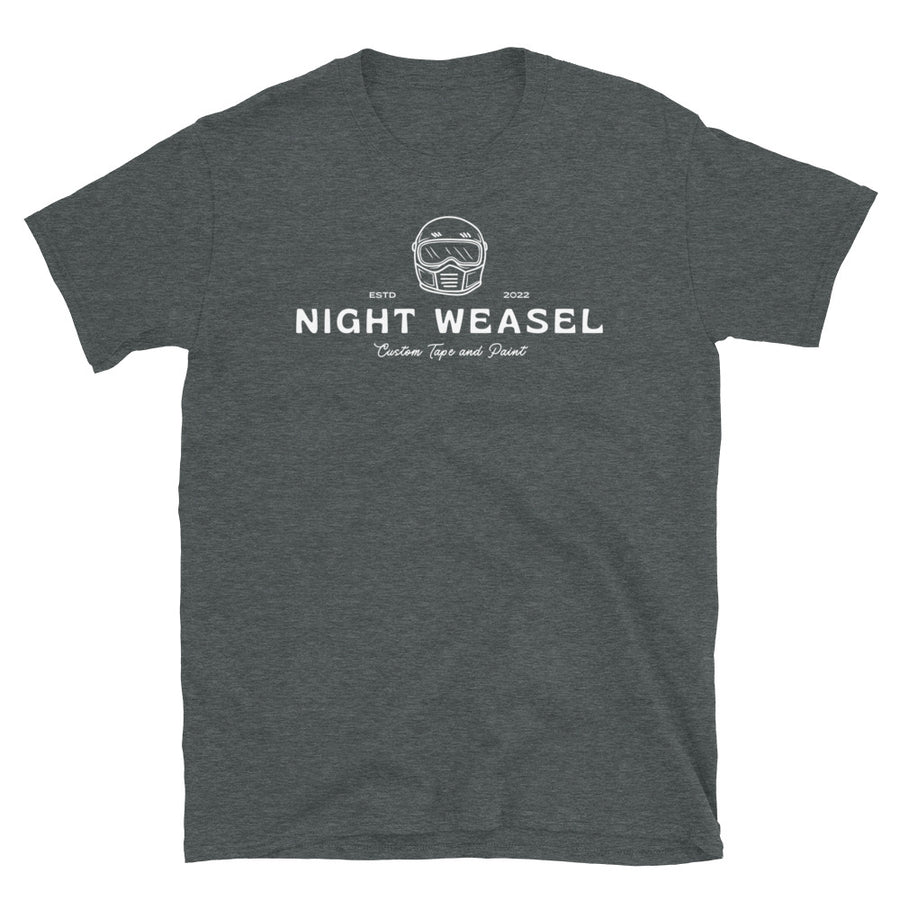 Night Weasel Helmet & Tape Short-Sleeve Unisex T-Shirt