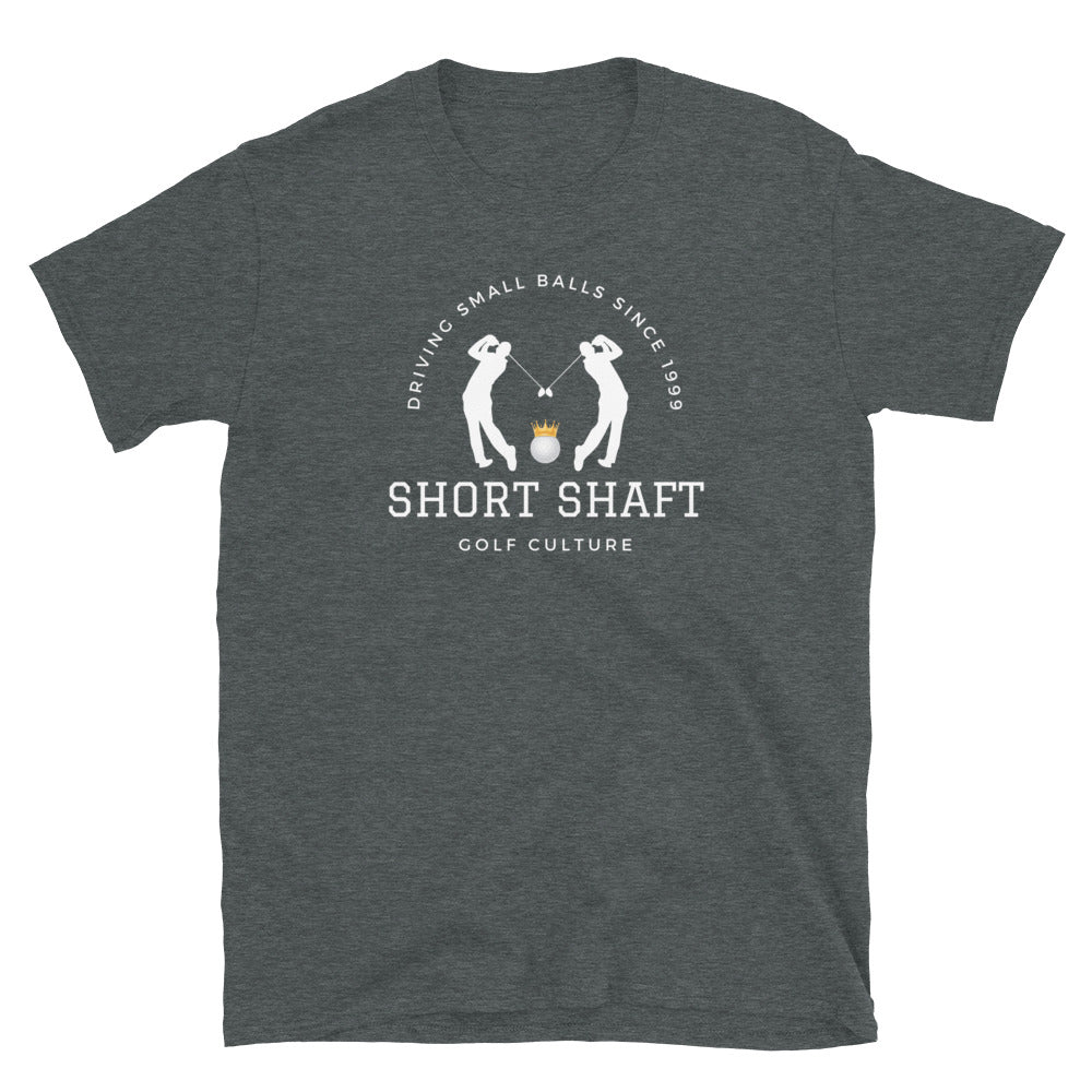Short Shaft Golf Culture Short-Sleeve Unisex T-Shirt