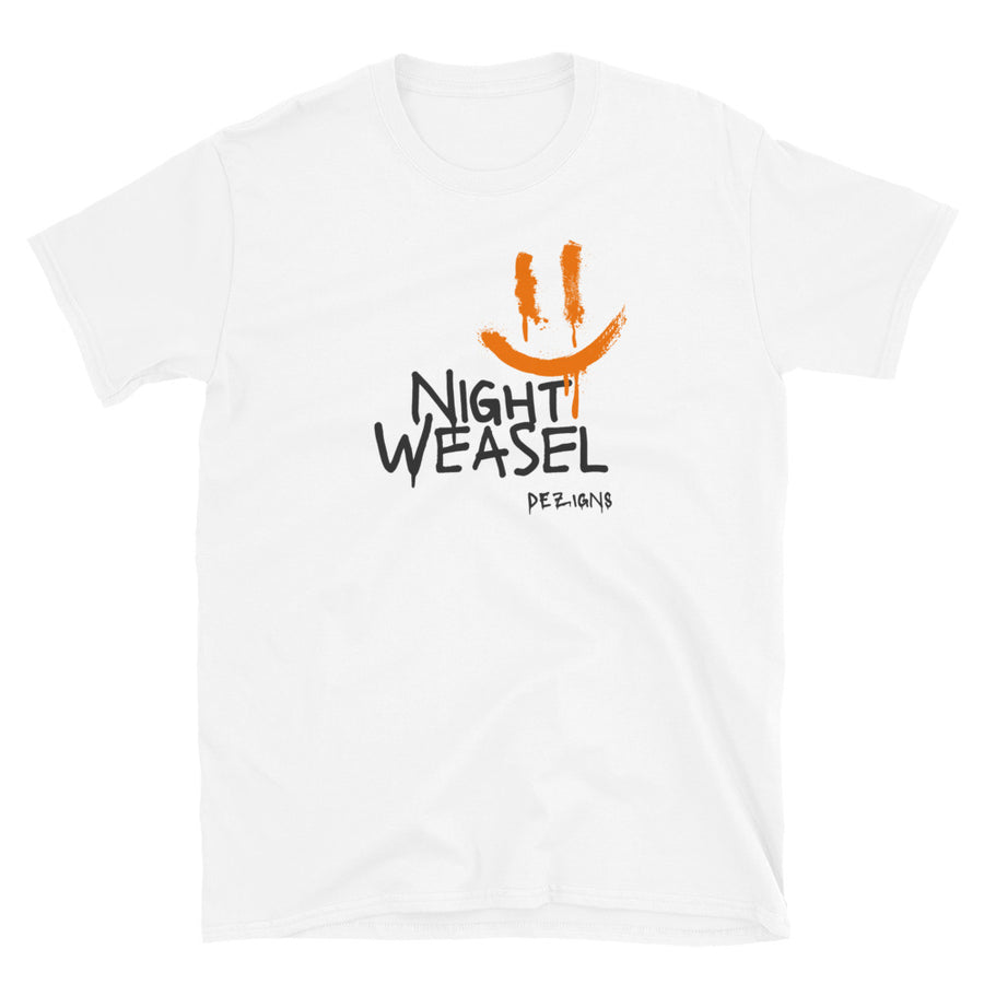 Weasel Grafiti Orange Short-Sleeve Unisex T-Shirt