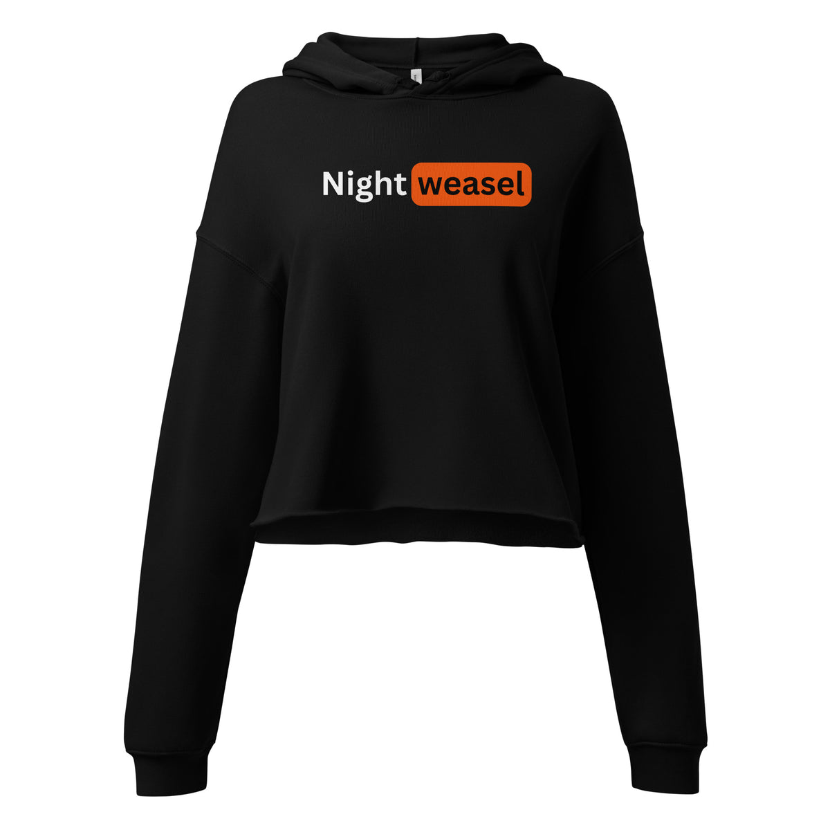Night Weasel Crop Hoodie
