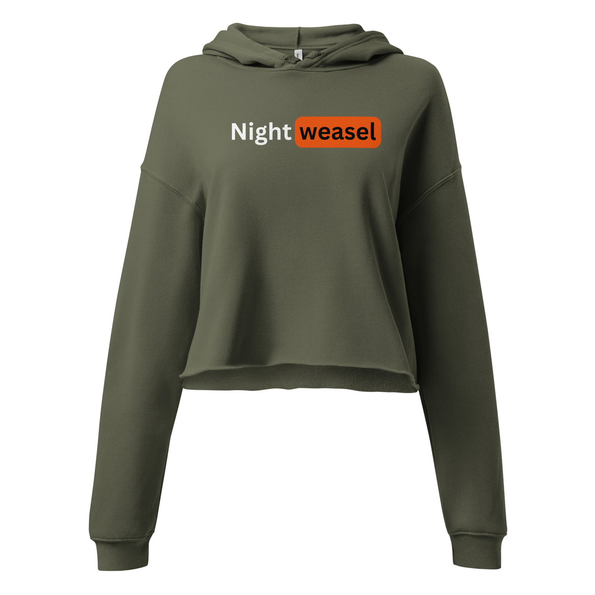 Night Weasel Crop Hoodie