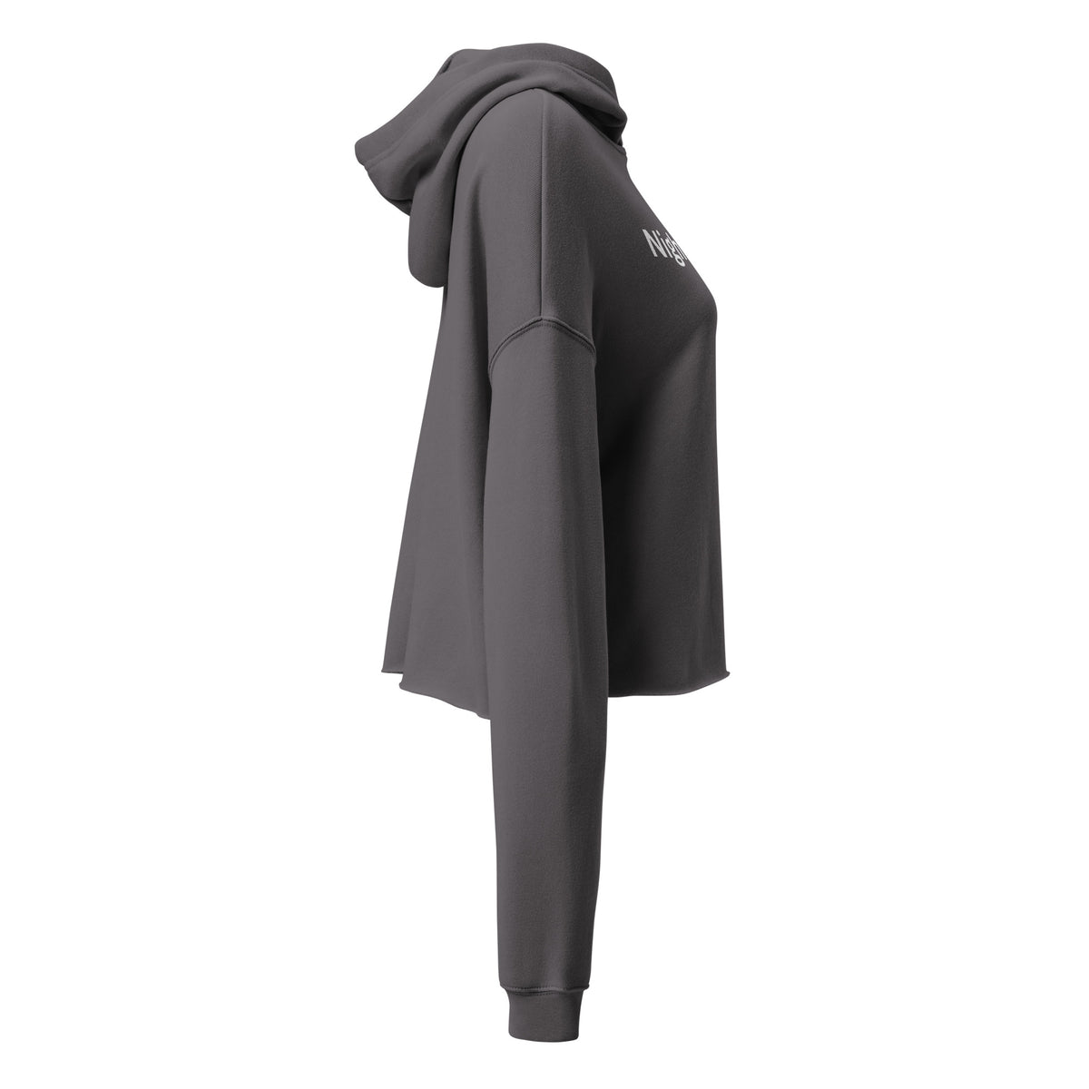Night Weasel Crop Hoodie